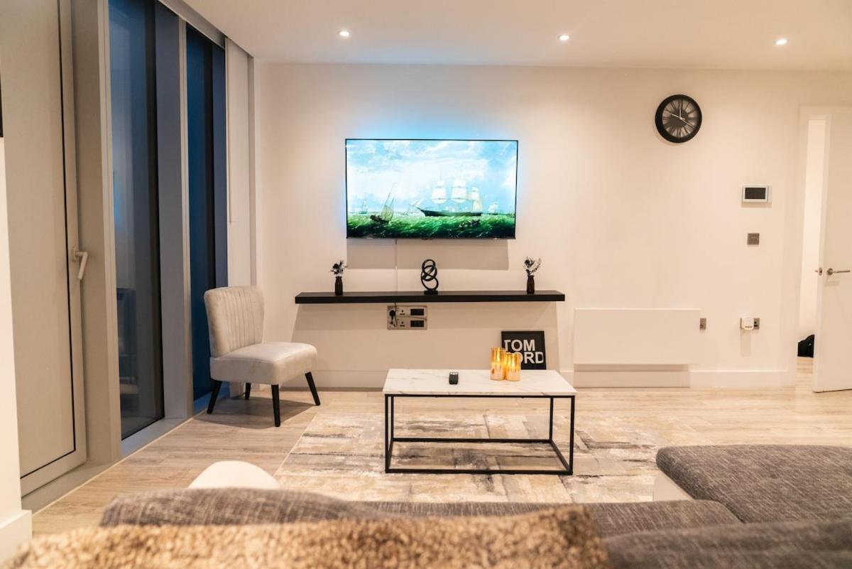 Luxury 2 Bed Penthouse With Stunning Views In Manchester City Centre Ngoại thất bức ảnh