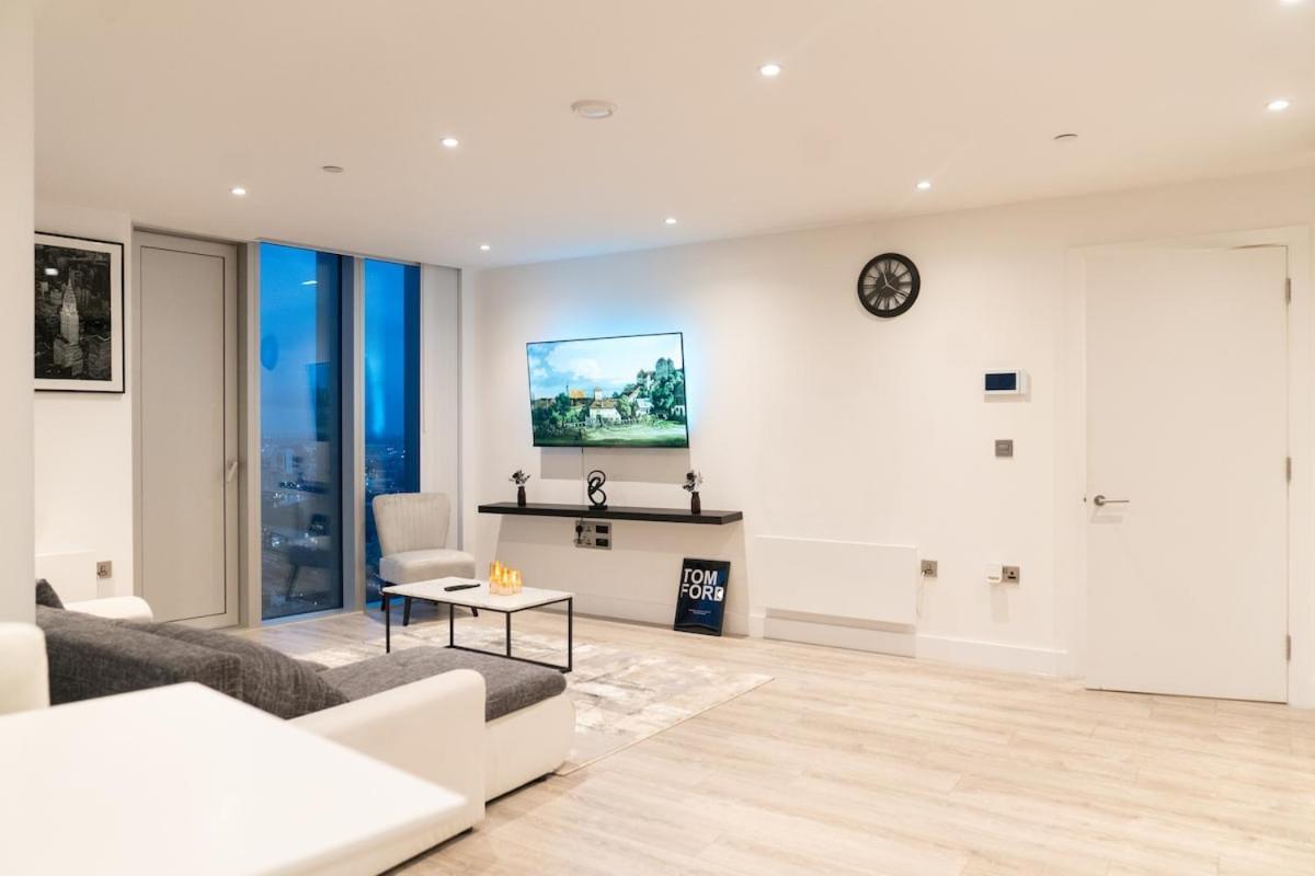 Luxury 2 Bed Penthouse With Stunning Views In Manchester City Centre Ngoại thất bức ảnh