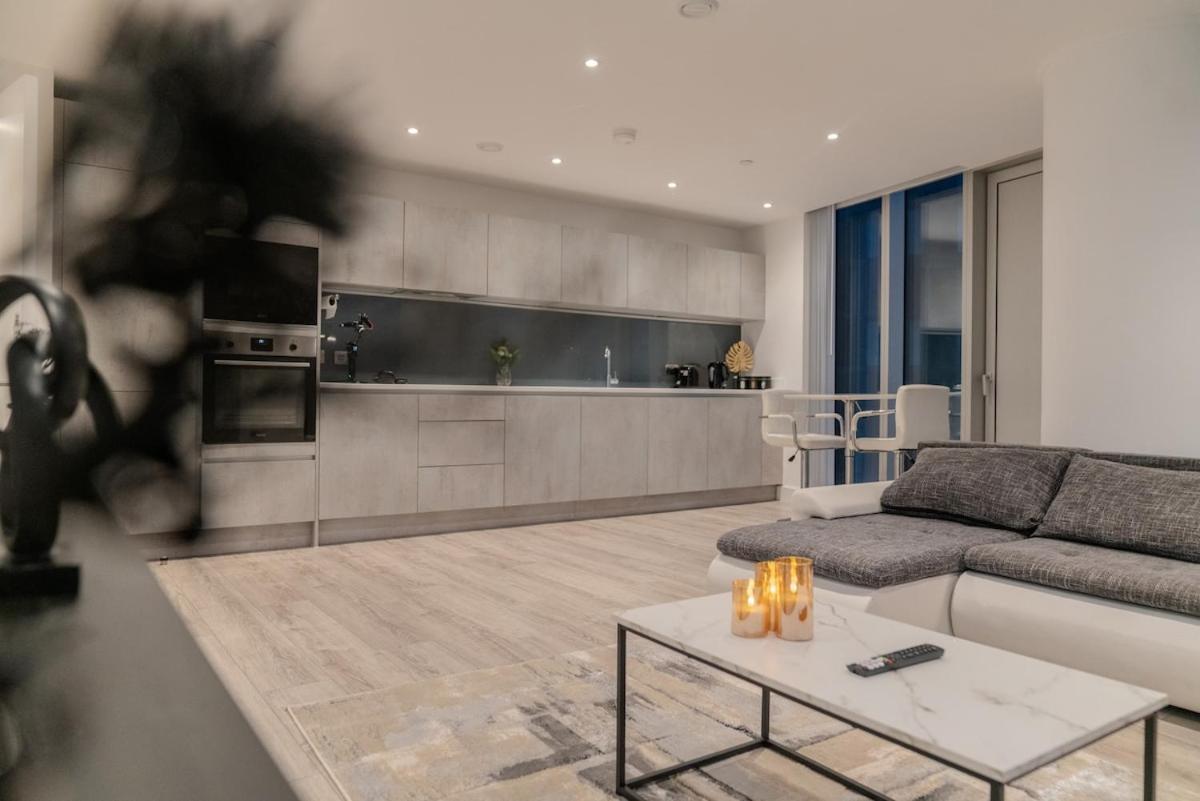 Luxury 2 Bed Penthouse With Stunning Views In Manchester City Centre Ngoại thất bức ảnh
