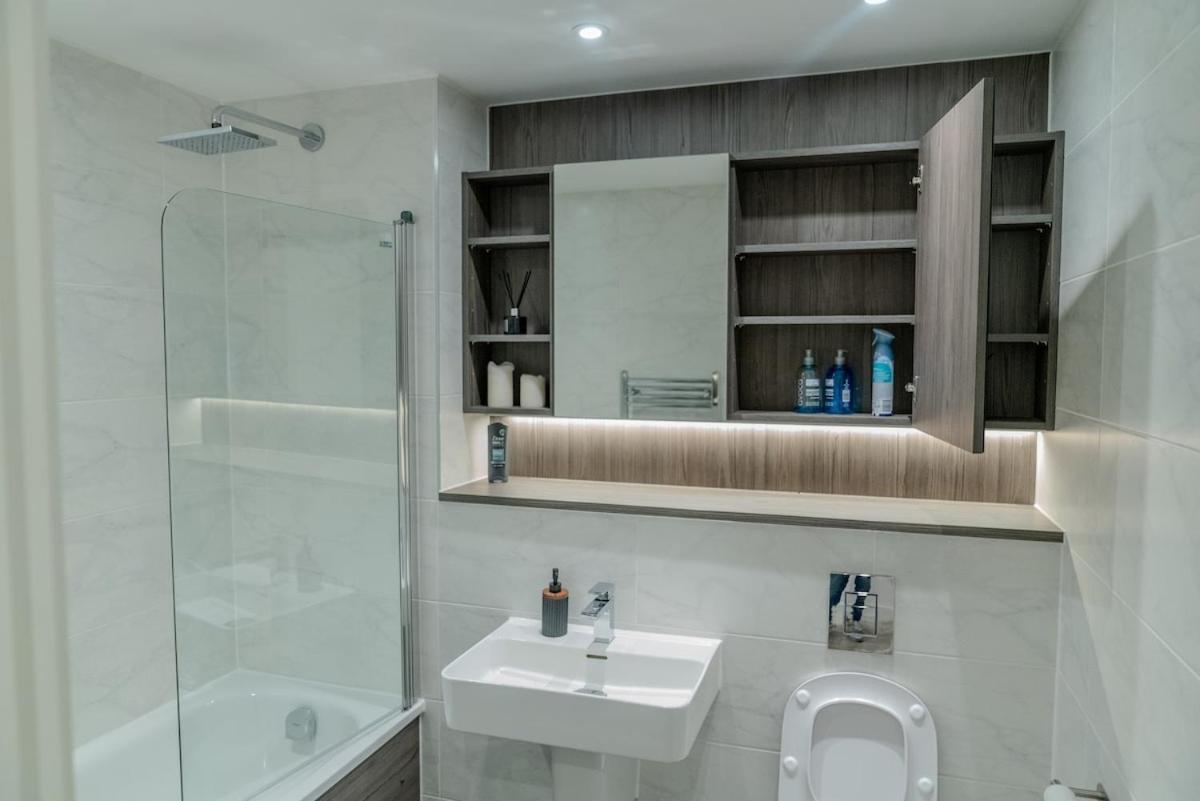 Luxury 2 Bed Penthouse With Stunning Views In Manchester City Centre Ngoại thất bức ảnh